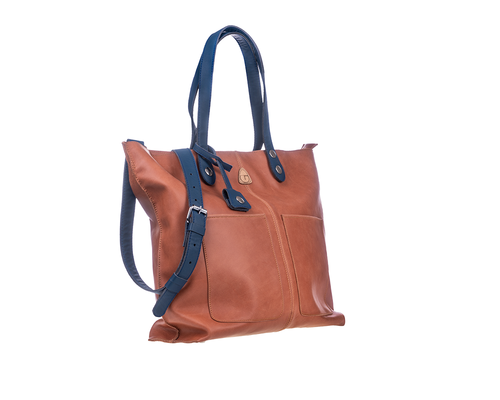 Tote Bag Lory eco-sustainable leather 100% Made in Italy Ritagli